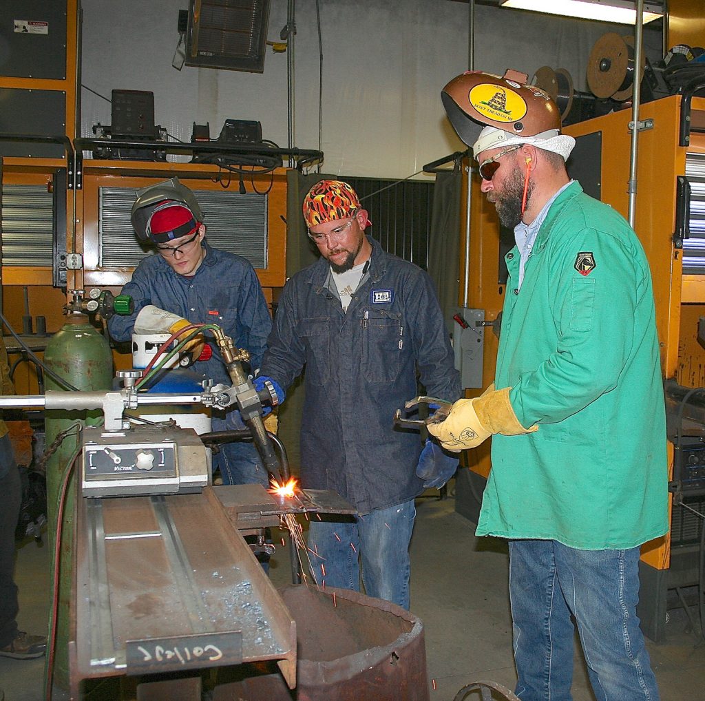 Welding Practice At PJC-Sulphur Springs Center - EastTexasRadio.com