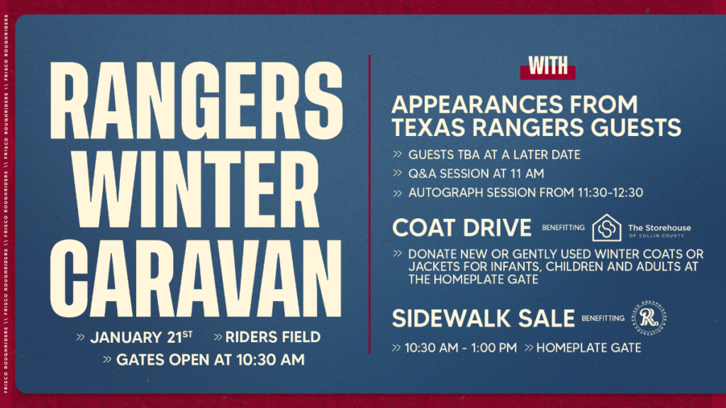 Rangers Winter Caravan Returns To Frisco